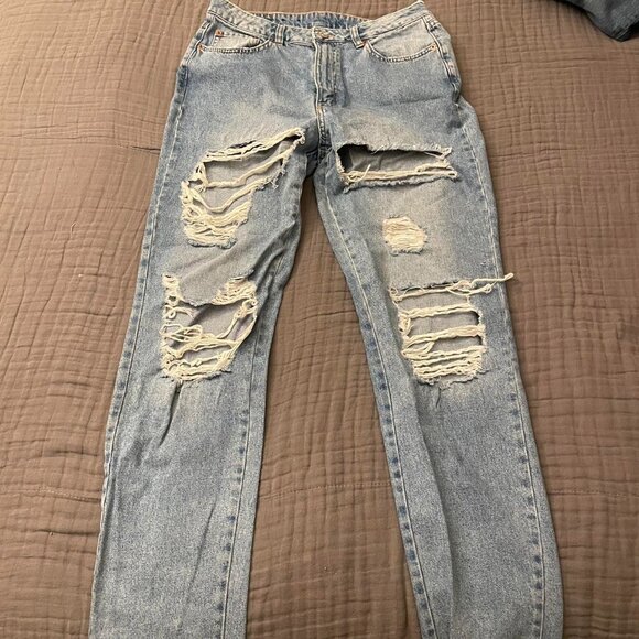 Women's Blue Jeans - Picture 1 of 4